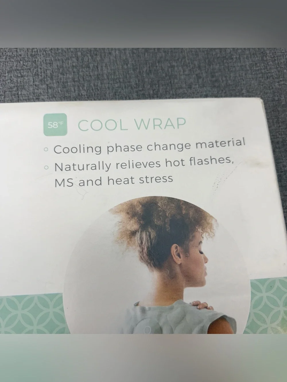 Opal Cool Wrap 58° Phase Change Cooling Wrap for Menopause & MS Relief